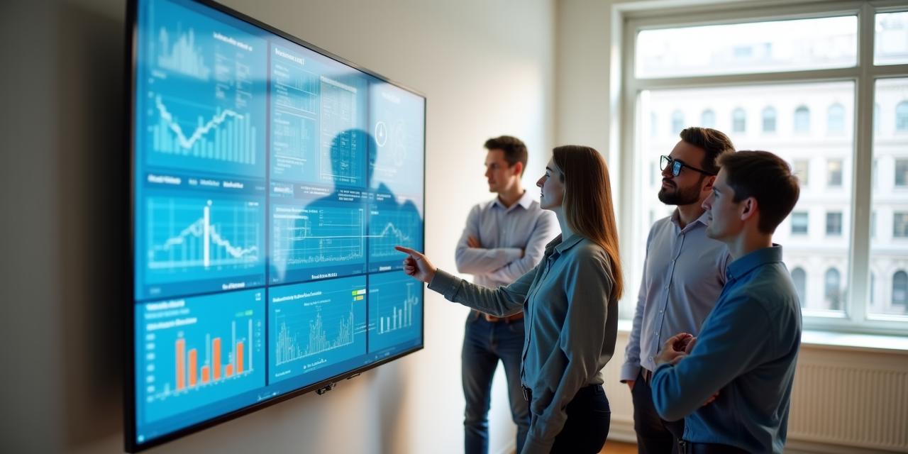Modernes Team arbeitet mit HR-Dashboard Software