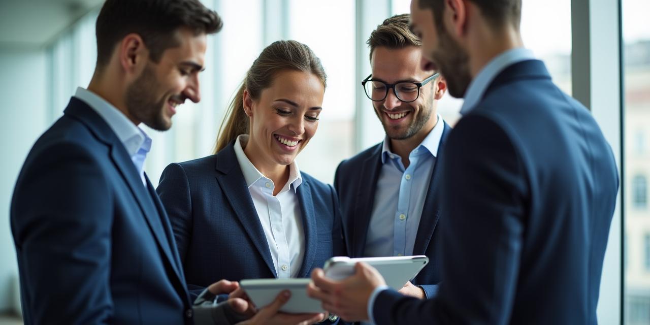 Team von Personalberatern bei einer strategischen Besprechung